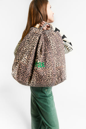 TACOS TOTE-BAG LEOPARD