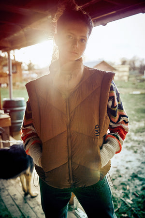 OWINGS PUFFER JACKET CAMEL