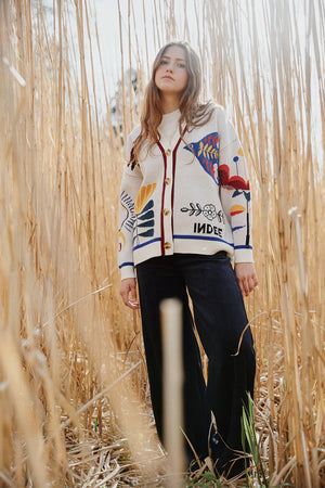 RAPHAELLE CARDIGAN OFF WHITE