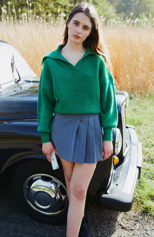 REPEAT PULLOVER GREEN