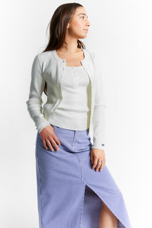 CARDIGAN  SIBERIA OFF WHITE
