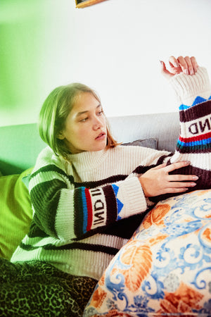 TORINO KNIT-SWEATER OFF WHITE