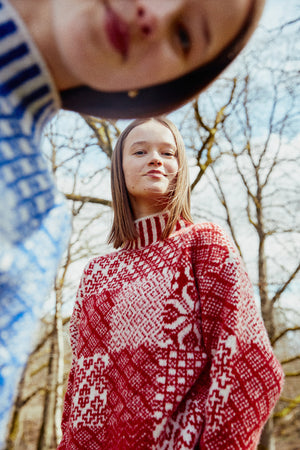 TENNESEE KNIT-SWEATER RED