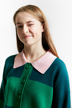 ROULETTE PULLOVER GREEN