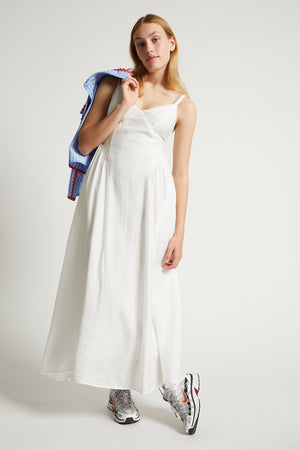 SISSI LONG DRESS WHITE