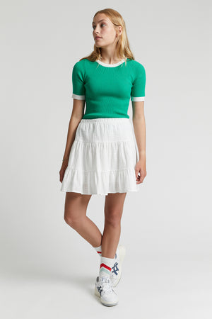 PEKIN KNIT T-SHIRT GREEN