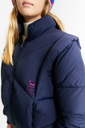 OWINGS VESTE REMBOURRÉE MARINE