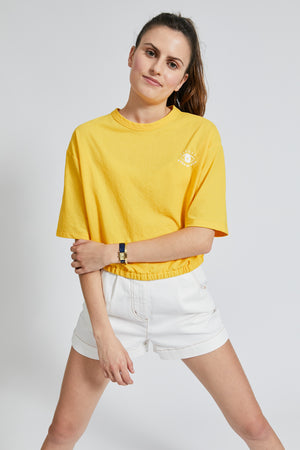 T-SHIRT LOS ANGELES JAUNE