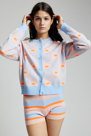 NORTH KNIT SHORT BLUE