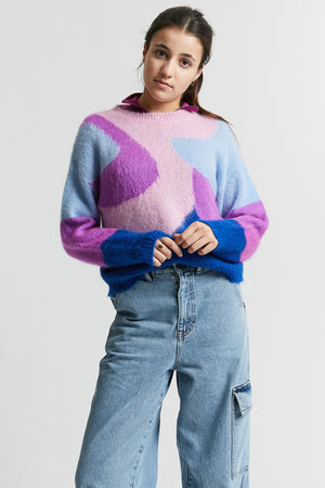 OVIEDO VIOLET SWEATER