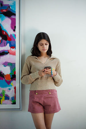 KOOL GOLD KNIT-POLO