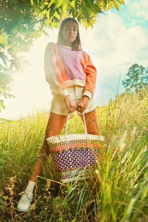 NICARAGUA SWEATSHIRT LILAC