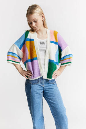 CARDIGAN NORMANDIE VERT