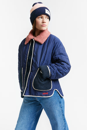 TWINS REVERSIBLE JACKET NAVY