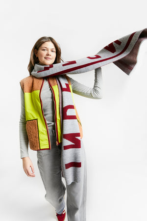 TIFOSI SCARF MERLOT