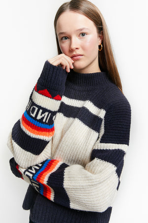 TORINO KNIT SWEATER NAVY