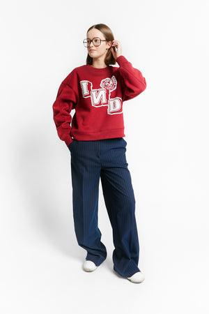 TOAST TROUSERS NAVY