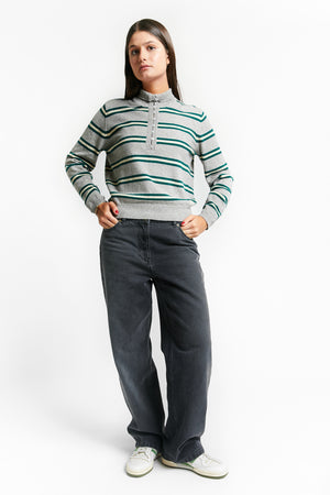 TRIPOLI KNIT SWEATER GREY