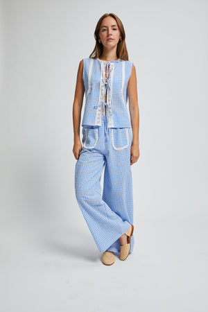 VEGAS TOP HYDRA BLUE