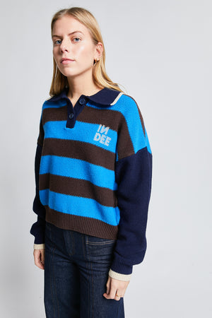 THAILAND KNIT-POLO NAVY
