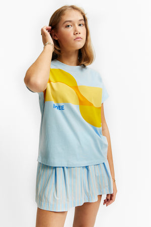 VISION T-SHIRT SKY BLUE
