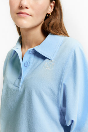 VARIETY POLO T-SHIRT HYDRA BLUE