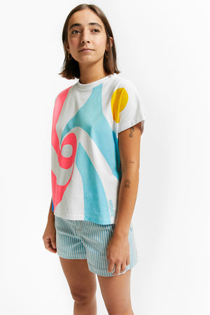 VIDEO T-SHIRT OFF WHITE