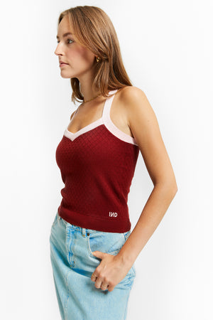 Haut vintage Rooibos rouge