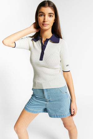 VIETNAM POLO OFF WHITE