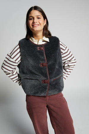 WAREGEM BODYWARMER GREY