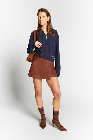 WINNER POLO KNIT-SWEATER NAVY