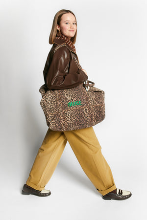 WALLET TOTE BAG LEOPARD