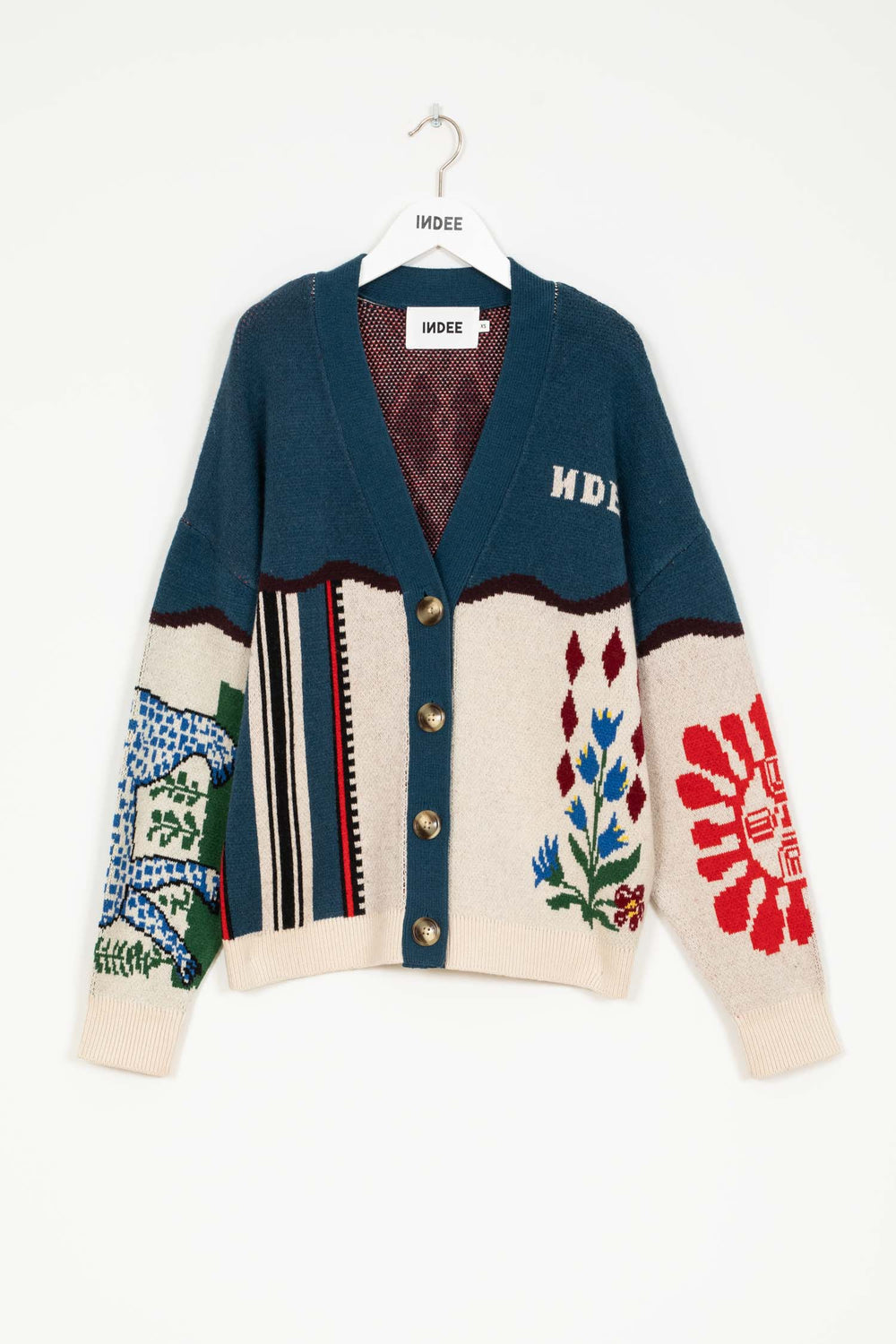 TIMBERLAKE KNIT-CARDIGAN OFF WHITE – Indee Collection