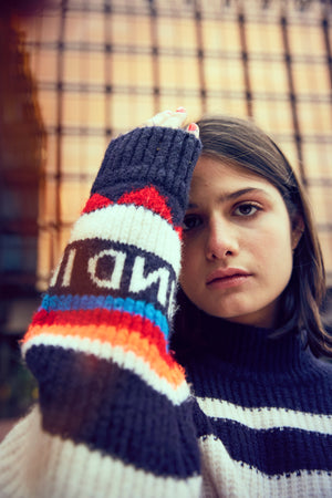 TORINO KNIT SWEATER NAVY