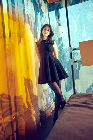 ROBE TENERIFE NOIRE