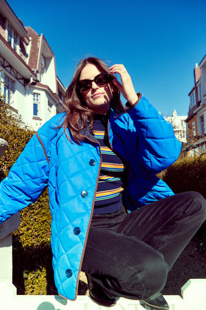 WARMUP JACKET NAVY