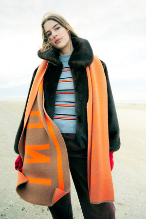 WALKMAN SCARF ORANGE