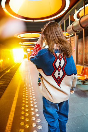 TIMBERLAKE KNIT-CARDIGAN OFF WHITE