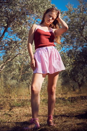 JUPE-SHORT ROSE VINCENNES