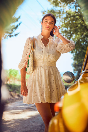 VERNON DRESS OFF WHITE