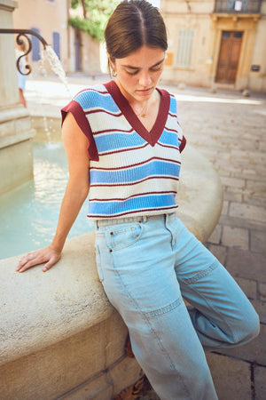 VALENTINA GILET ROOIBOS RED