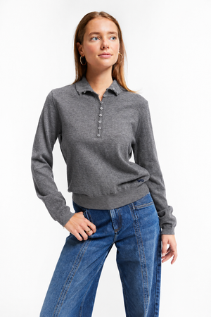 PULL EN MAILLE WODDEN GREEN