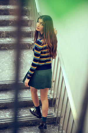 WIMBLEDON KNIT SWEATER NAVY