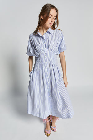 VALOIS DRESS HYDRA BLUE