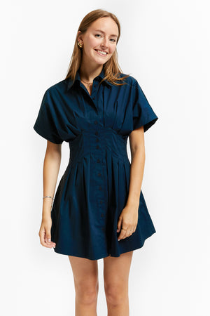VERNEUIL DRESS NAVY