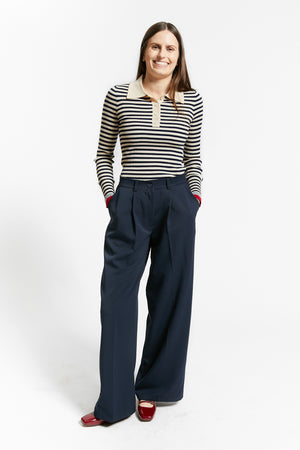 WEEKEND CLASSIC TROUSER NAVY