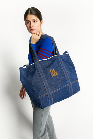 WALLET TOTE BAG INDIGO