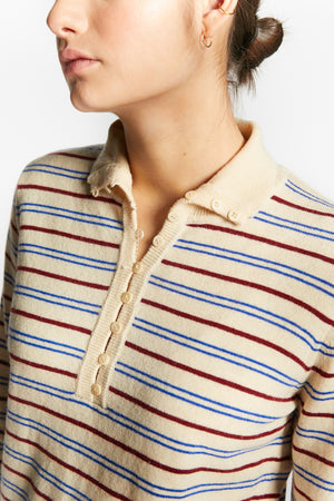WEBCAM KNIT SWEATER OFF WHITE