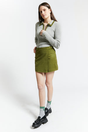WATERLOO SKIRT OLIVE