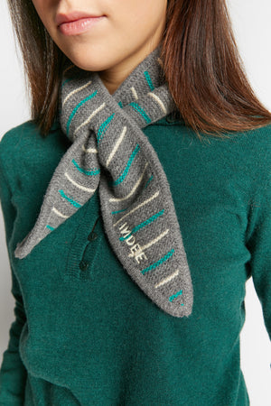 WARM MINI SCARF GREY